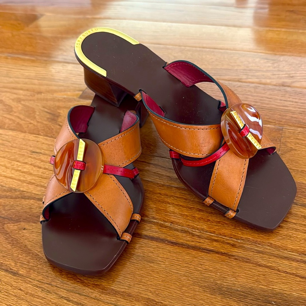 Tory Burch sandals 9 - Picture 1 of 6